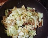 キャベツとちくわのバタマヨ醤油チーズ炒め作り方6写真