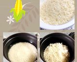 STAUB鍋de甘ぁい♡トウモロコシご飯作り方1写真