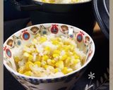 STAUB鍋de甘ぁい♡トウモロコシご飯作り方5写真