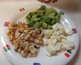 切って乗っけて☆ミックスナッツの旨辛冷麺作り方2写真