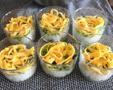 お祝いに　華やかカップ寿司作り方4写真