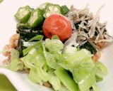 *カルシウム豊富☆梅オクラ納豆*作り方3写真