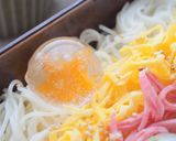 七夕レシピ☆星の氷で天の川そうめん作り方3写真