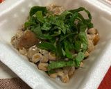 納豆に大葉と梅肉~ポン酢でさっぱり☆彡作り方1写真