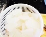 豚肉と大根の甘辛味噌炒め作り方1写真
