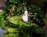簡単青菜でナムル♪作り方2写真