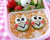 ☆ひまわりのお弁当☆作り方7写真