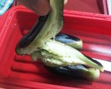 茄子をレンチンして、手で引き裂く作り方3写真