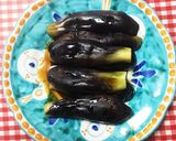 茄子をレンチンして、手で引き裂く作り方4写真