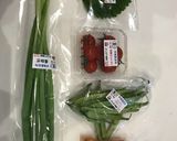 有機野菜で作る、冷やしうどん作り方1写真