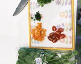 有機野菜で作る、冷やしうどん作り方2写真