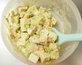 アボカドと木綿豆腐の胡麻マヨサラダ作り方5写真