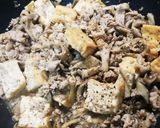 豚細と厚揚げ豆腐と舞茸deヘルシー炒め作り方6写真