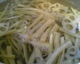 ごぼうとれんこんの炊き込みご飯作り方2写真