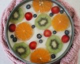 華やかで涼しげ～水玉レアチーズケーキ作り方16写真