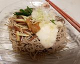 さっぱり夏麺梅しそ冷やし蕎麦作り方1写真