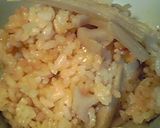 ごぼうとれんこんの炊き込みご飯作り方5写真