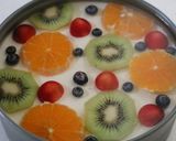 華やかで涼しげ～水玉レアチーズケーキ作り方14写真