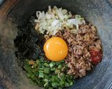 【糖質制限】ピリ辛うま！台湾まぜそば作り方7写真