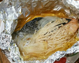 白だしで♫和風な鮭のホイル焼き！作り方4写真
