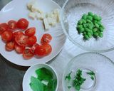 簡単!トマトとチーズ、枝豆のバジルソース作り方2写真
