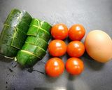簡単！卵とズッキーニとトマトの中華炒め作り方1写真