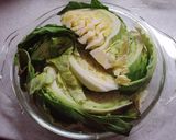 たっぷりキャベツの金のごまだれチーズ焼き作り方1写真