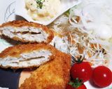 ヘルシーな鶏ササミのチーズメンチカツ作り方12写真