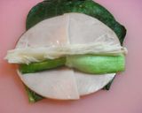 ✿小松菜のくるくるサラダ。ごまだれで✿作り方3写真