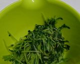 簡単！！豆苗のなめ茸和え作り方2写真