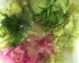 塩酒粕甘酢で旨♪おからとアボカドのサラダ作り方6写真