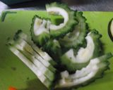 ナスとゴーヤのみそ炒め作り方1写真