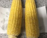 茹でとうもろこし レンジ簡単作り方1写真