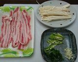 生だしで豚と夏野菜の巻き巻き作り方1写真