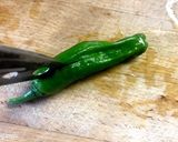 ししとうのおかか炒め作り方1写真