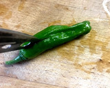 ししとうのおかか炒め作り方1写真