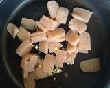 ピリ辛こんにゃくとゴーヤのチャンプル作り方3写真