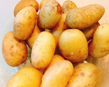 甘辛☆新じゃがいもの煮っころがし作り方1写真
