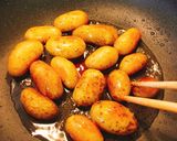 甘辛☆新じゃがいもの煮っころがし作り方2写真