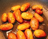 甘辛☆新じゃがいもの煮っころがし作り方4写真
