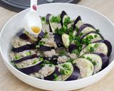 レンジで簡単　茄子の重ね蒸し作り方5写真