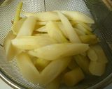 田舎の味★うどの酢味噌和え★作り方1写真