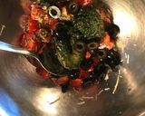 暑い夏には☆トマトとバジルの冷製パスタ作り方3写真