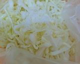 超簡単！塩揉みキャベツのゆかり和え作り方1写真