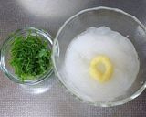 お豆腐と大葉の生姜みぞれ冷やし塩ラーメン作り方1写真