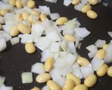大豆とマカロニのケチャップ炒め♪作り方4写真