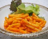大豆とマカロニのケチャップ炒め♪作り方7写真