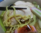 昔の醤油ラーメン　蒸し鶏チャーシュー入り作り方23写真