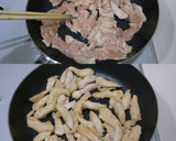 鶏むね肉とじゃが芋のテリヤキマヨ炒め作り方3写真