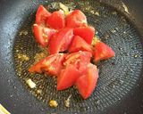 5分で簡単!トマトと卵の炒め物♪作り方5写真